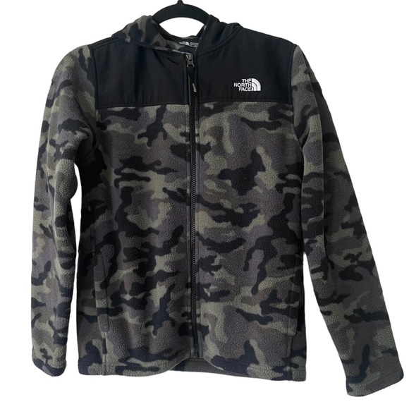 THE NORTH FACE Camo Full Zip Hoodie - Picture 1 of 5